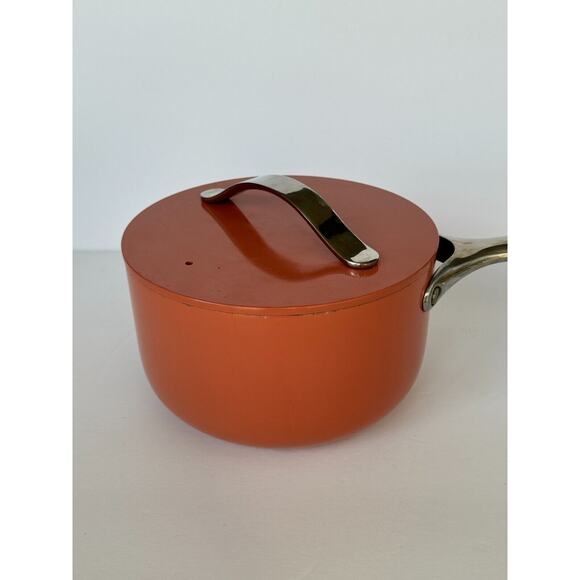 CARAWAY 3qt Sauce Pan Ceramic Nonstick Non-toxic Cookware Pericotta with Lid - Picture 8 of 11